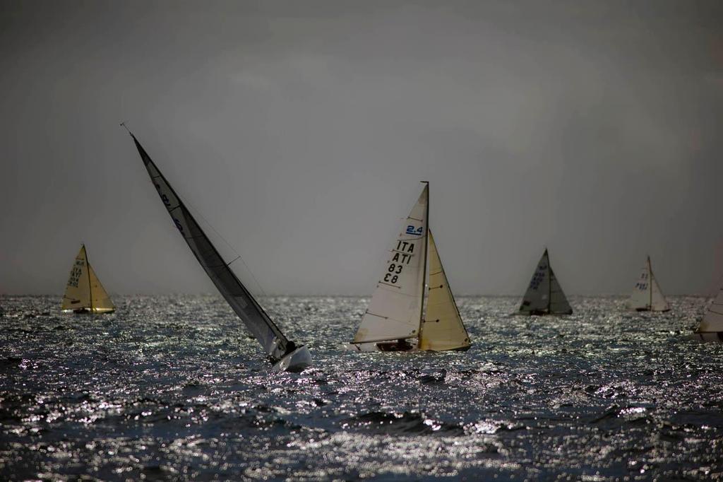 The 2.4m fleet racing in the IFDS /Cork County Council World Paraplegic Sailing Championships off Old Head of Kinsale yest. © Provision Photography http://www.provisionphotography.com/